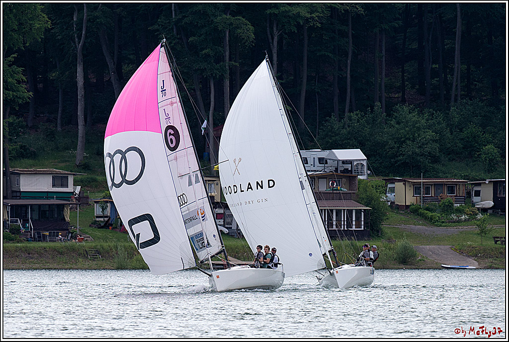J70 - WOODLAND, 12.06.2021 Segelboot; Segeln; Woodland; Spinnaker; J70; Sorpesee; Sauerland